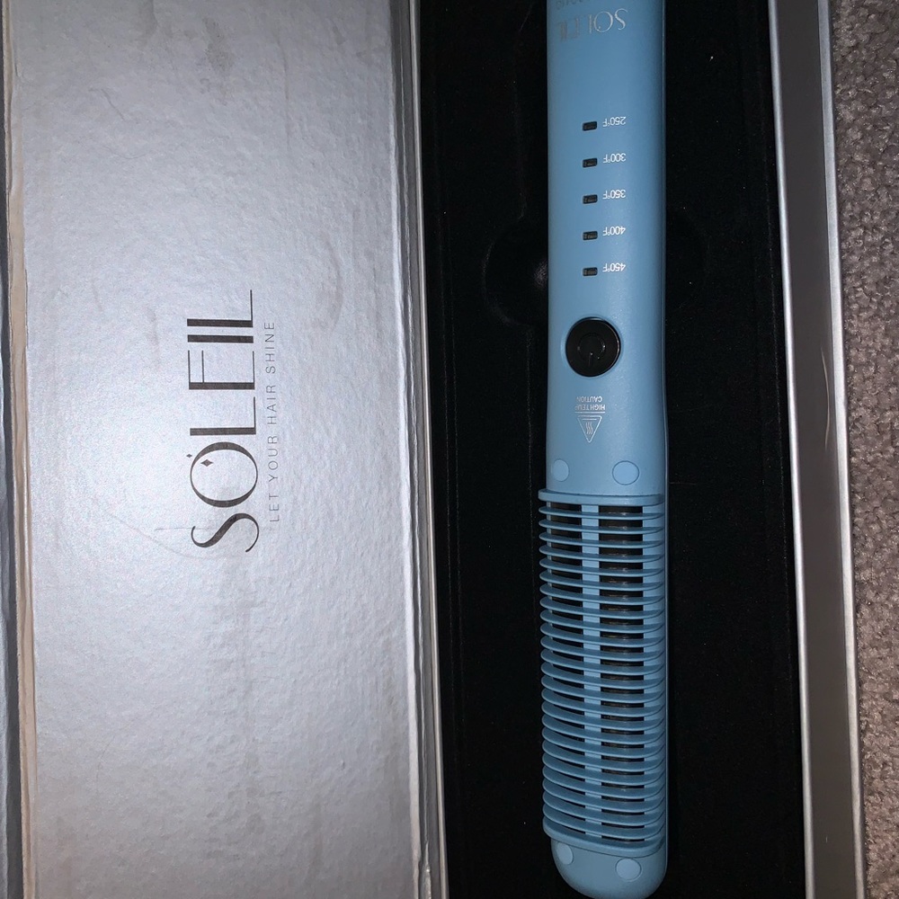 Soleil Styling brush straightener